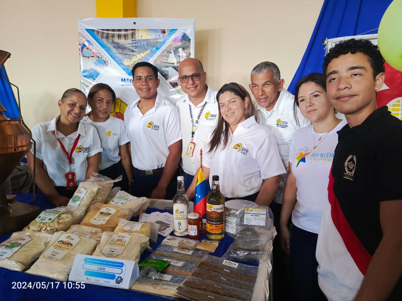Todo un éxito 1era Feria Estadal Semillero Científico de Innovación Capitulo Yaracuy en el marco del Día Internacional de las Telecomunicaciones.