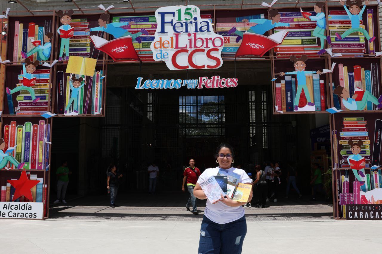 Mincyt dice presente en la 15• Feria del Libro de Caracas 2024.