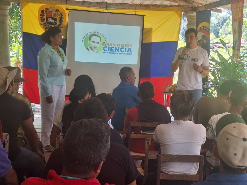 Despliegue de "Ciencia del Plan Cacao" en Venezuela.