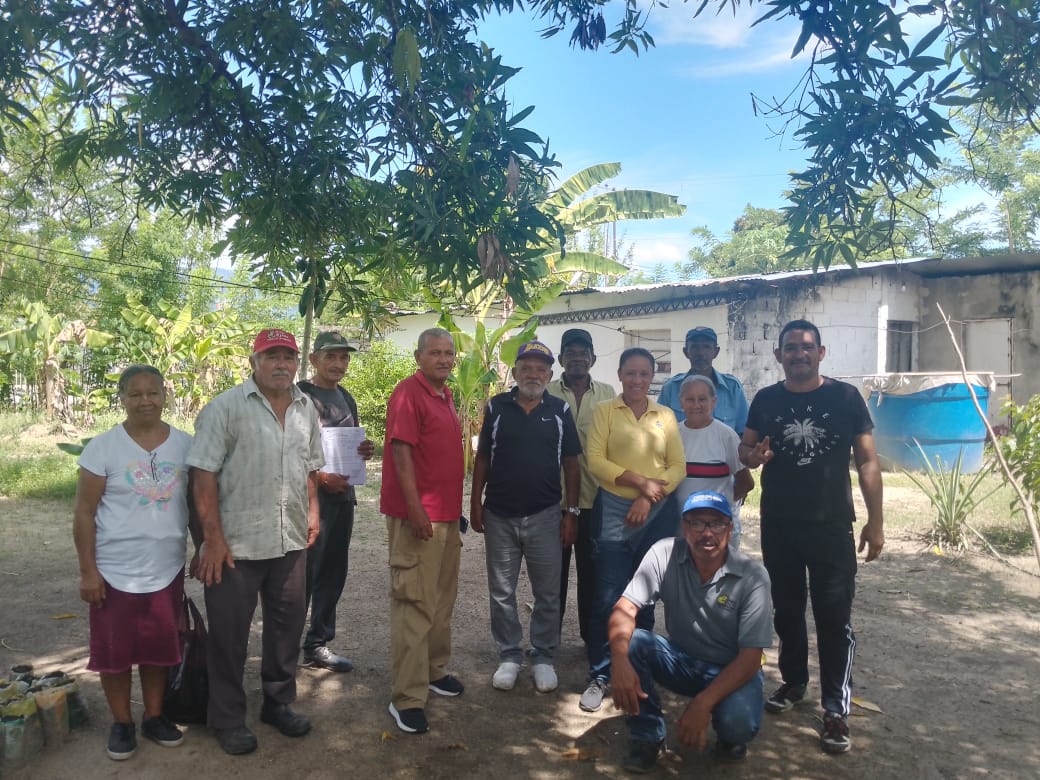 Fundación CIEPE brinda asistencia técnica a  productores agricolas de la Asociación Civil Agraria Doña Rafaela Castillo del municipio San Felipe.