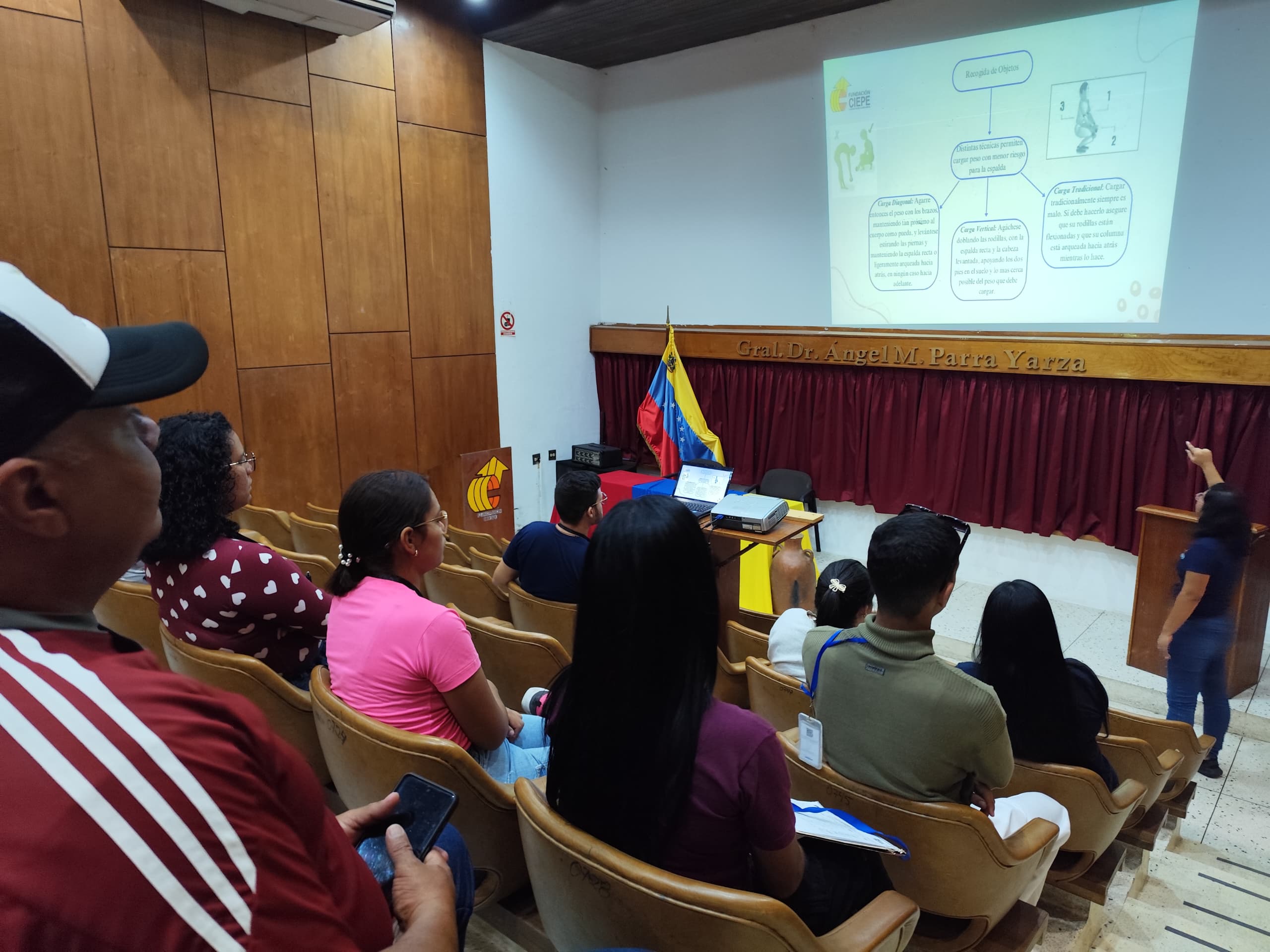 Fundación CIEPE realiza conversatorio sobre Higiene Postural..