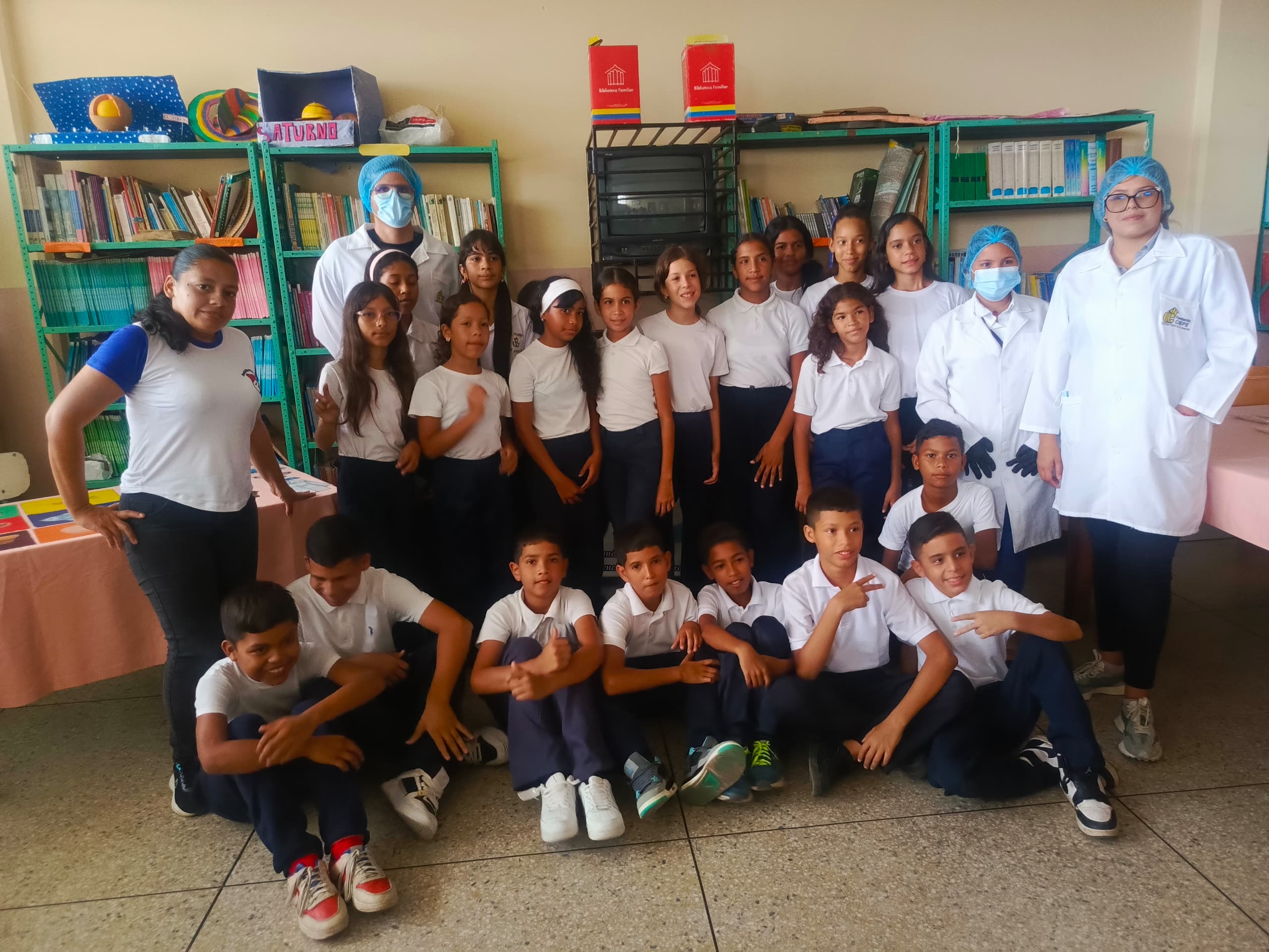 La Fundación CIEPE se traslada a la Escuela Bolivariana Rafael Andrade con el Programa Nacional de Semilleros Científicos