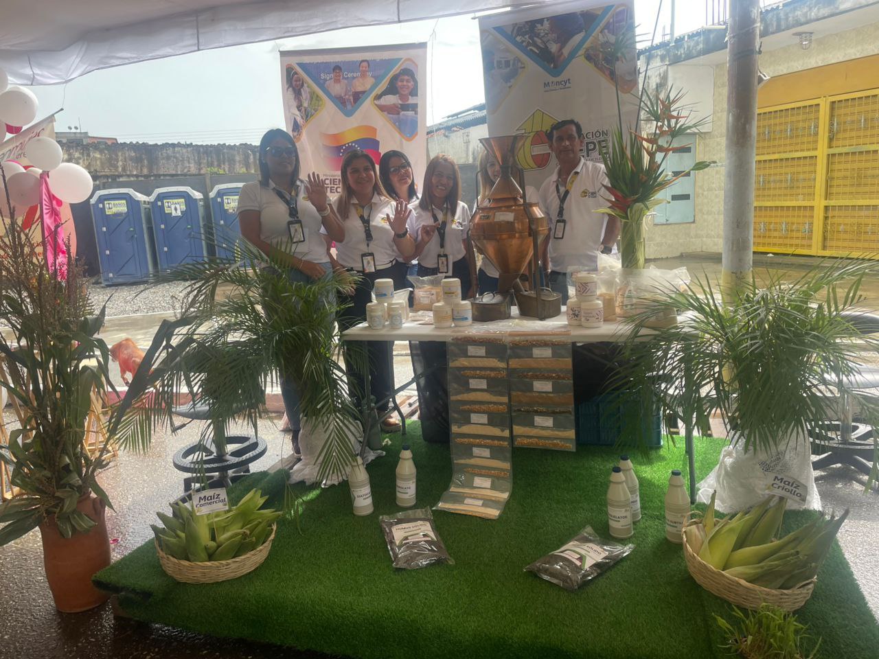 Fundación CIEPE exhibe su aporte científico en la inauguración de la Feria del Maíz Chivacoa 2025