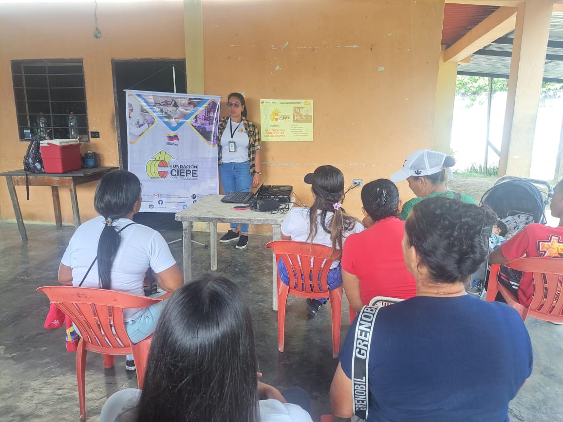 Fundación CIEPE Fortalece la Higiene Alimentaria en Cocorote, Yaracuy